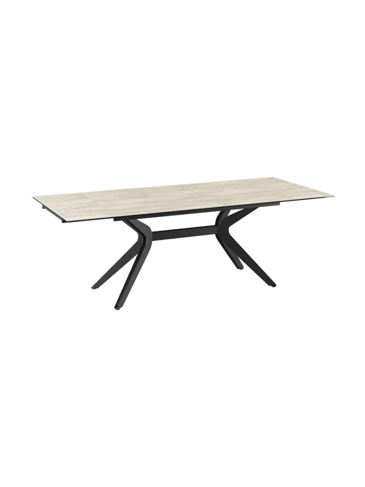 Ausziehbarer Designer Esstisch „Impulsion“ aus Keramik, in verschiedenen Grössen Akante Design