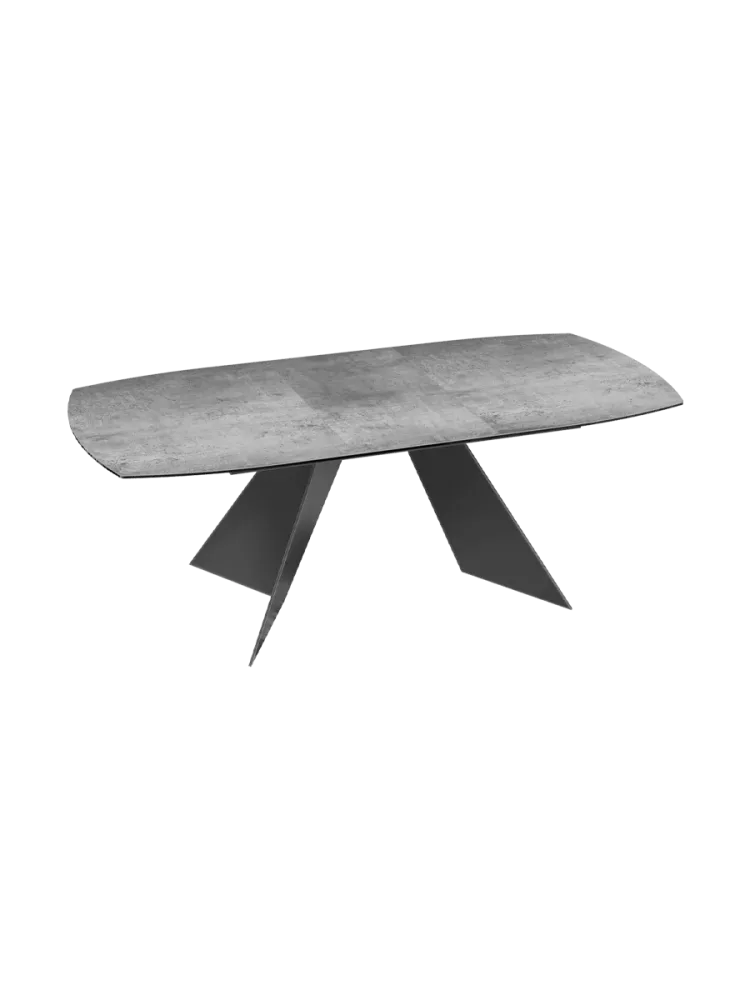 Ausziehbarer Designer Esstisch „Dallas“ aus Keramik, in verschiedenen Grössen Akante Design