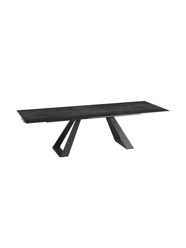 Ausziehbarer Designer Esstisch „Ascension“ aus Keramik, in verschiedenen Grössen Akante Design