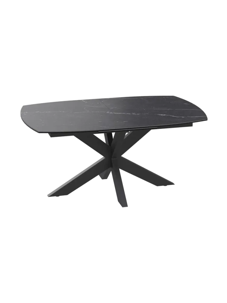 Ausziehbarer Designer Esstisch „Phoenix“ aus Keramik, verschiedene Grössen Akante Design