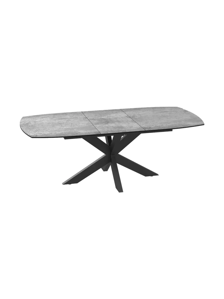 Ausziehbarer Designer Esstisch „Phoenix“ aus Keramik, verschiedene Grössen Akante Design