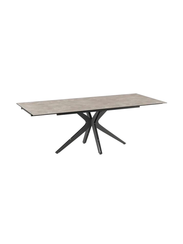 Ausziehbarer Designer Esstisch „Influence“ aus Keramik, in verschiedenen Grössen Akante Design