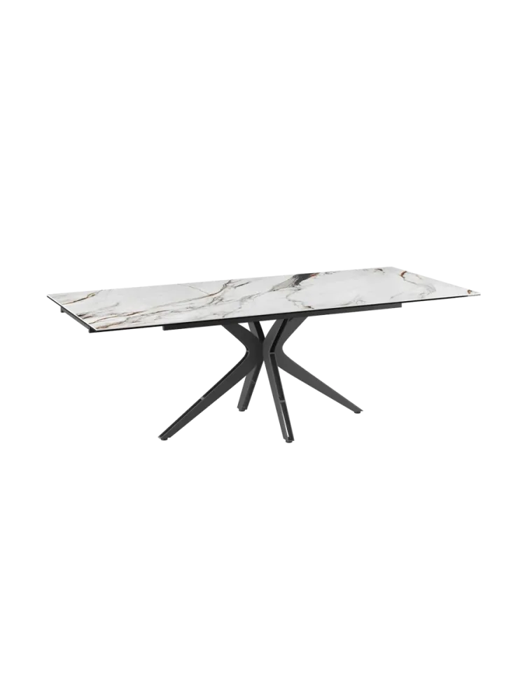 Ausziehbarer Designer Esstisch „Influence“ aus Keramik, in verschiedenen Grössen Akante Design