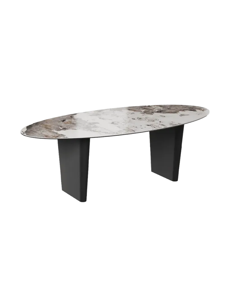 Designer Esstisch „Goliath“ aus Keramik, verschiedene Grössen Akante Design