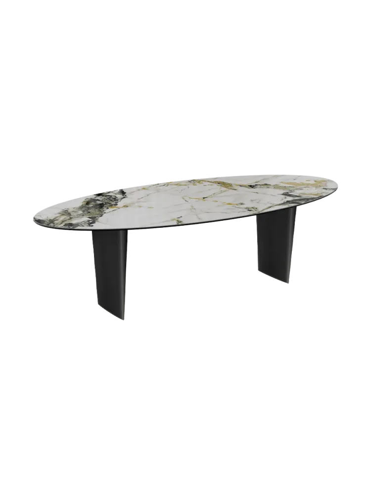 Designer Esstisch „Goliath“ aus Keramik, verschiedene Grössen Akante Design