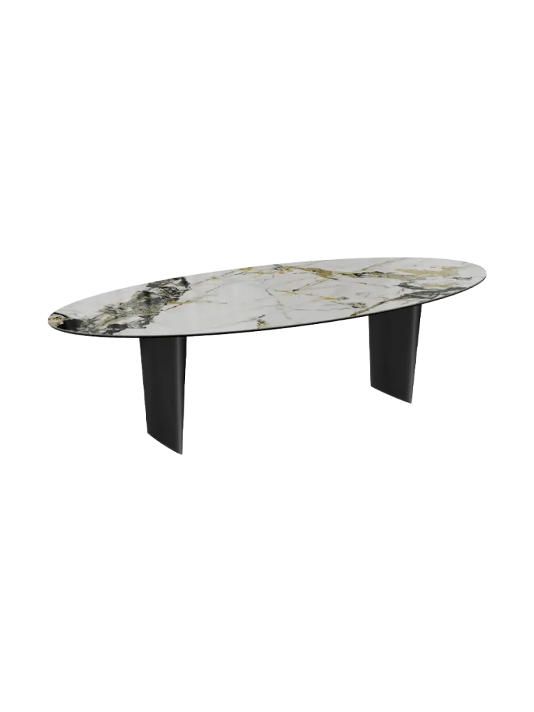 Designer Esstisch „Goliath“ aus Keramik, verschiedene Grössen Akante Design