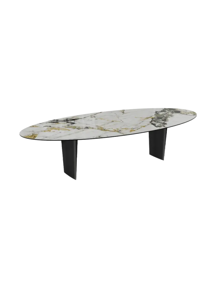 Designer Esstisch „Goliath“ aus Keramik, verschiedene Grössen Akante Design
