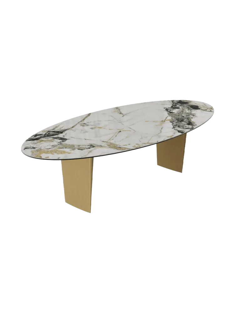 Designer Esstisch „Goliath“ aus Keramik, verschiedene Grössen Akante Design