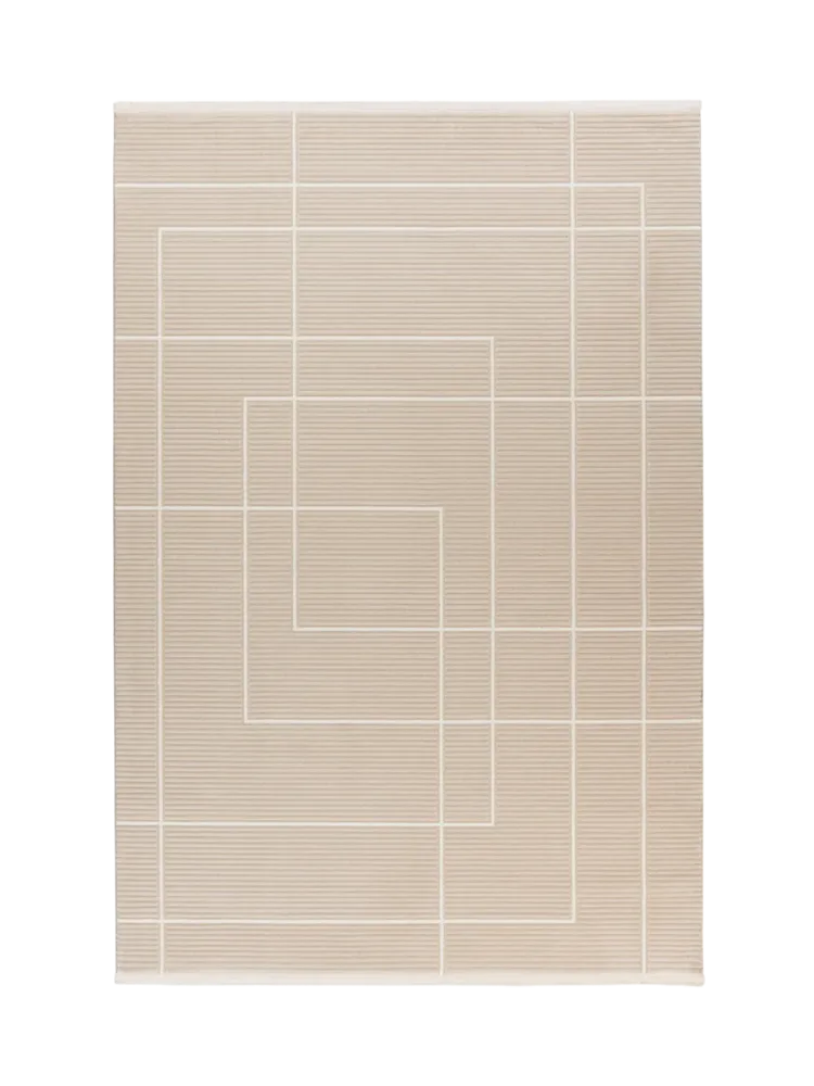 Design Teppich „Elif 401“ - Beige LALEE