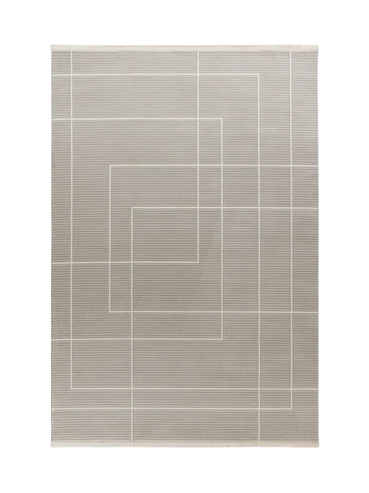 Design Teppich „Elif 401“ - Silver LALEE