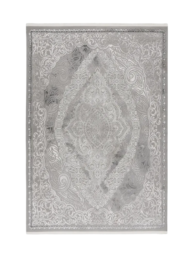 Design Teppich „Elif 404“ - Silver LALEE
