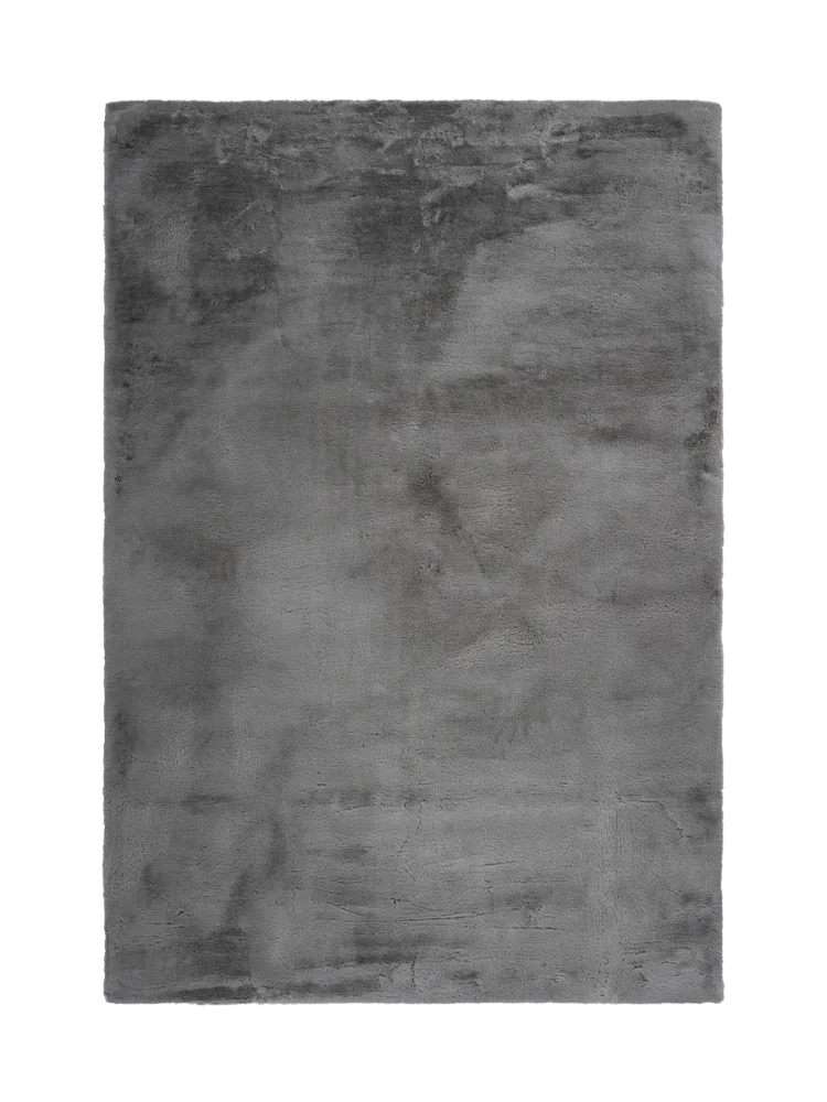 Hochwertiger Hochflor Design Teppich „Emotion“ - Grau LALEE