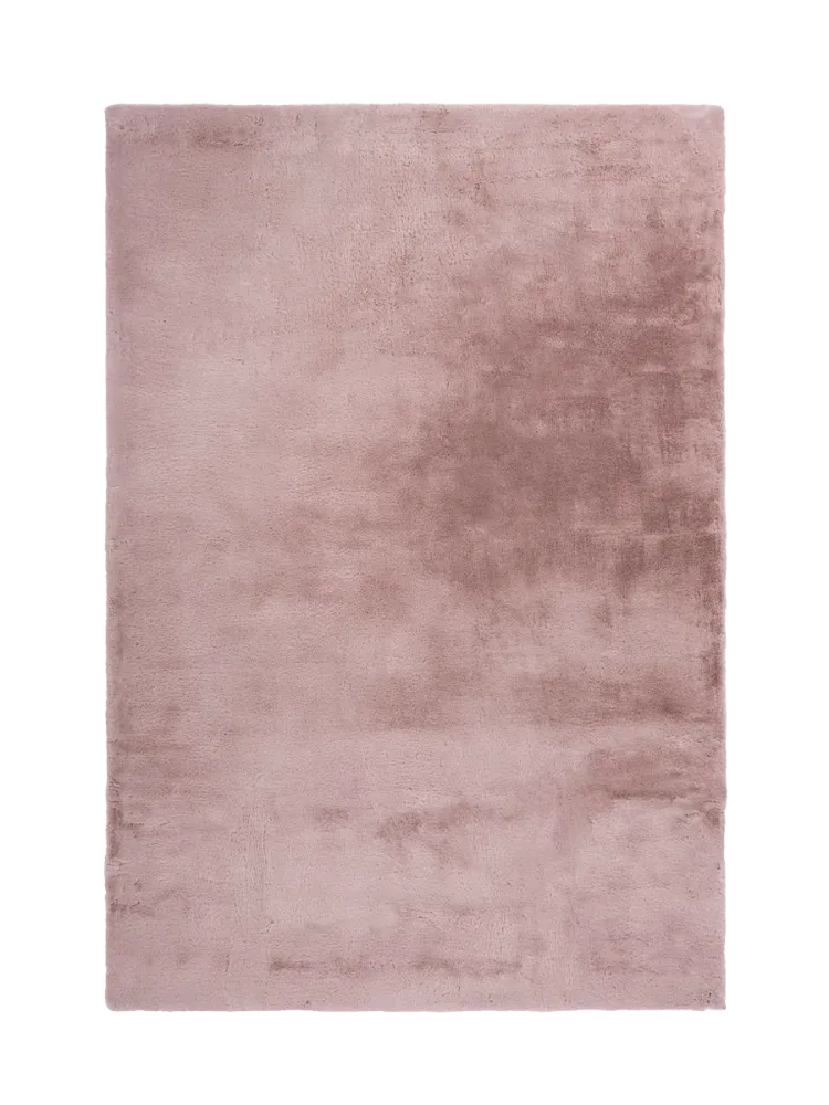 Hochwertiger Hochflor Design Teppich „Emotion“ - Pastelrosa LALEE