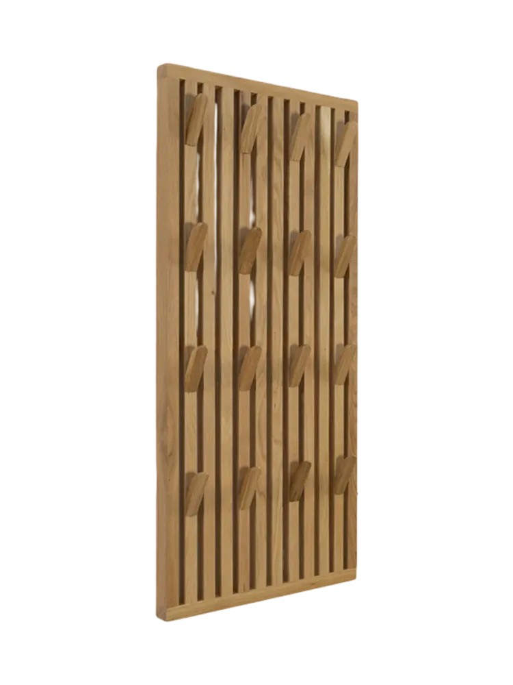 Design Wandgarderobe „Parco Large“ aus massiven Eichenholz Spinder Design