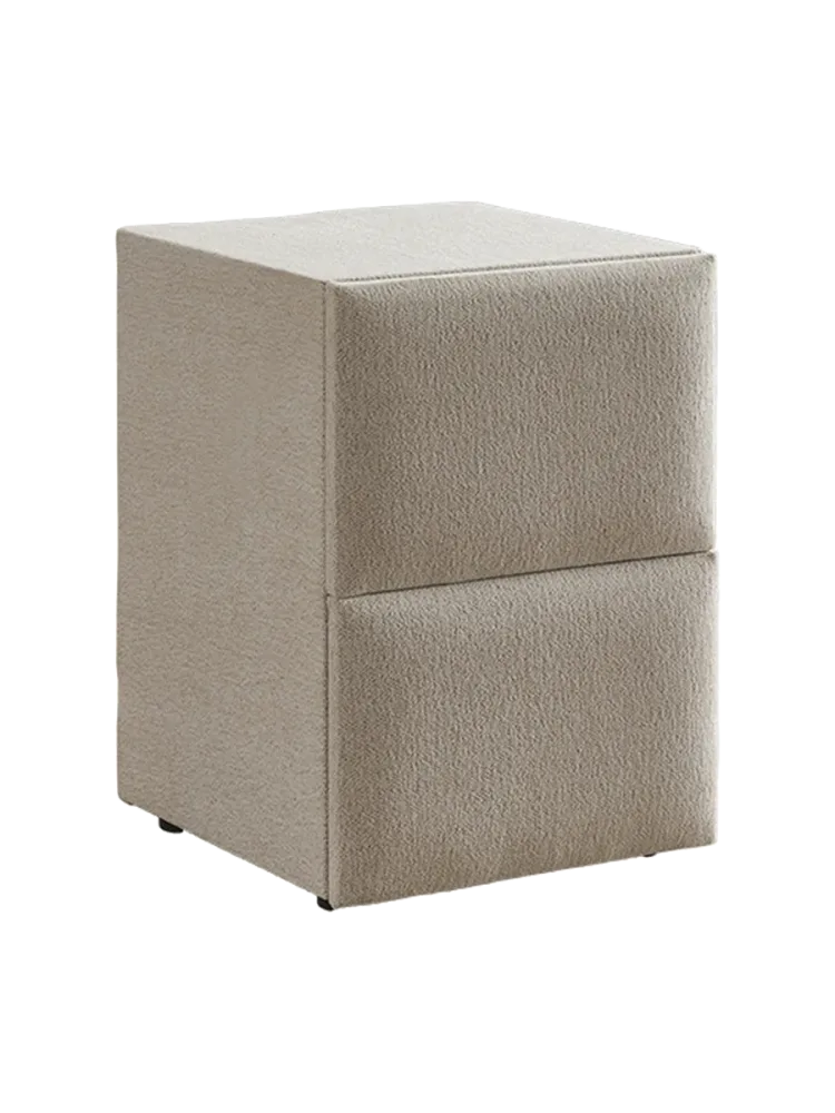 Premium Boxspringbett „Fancy“ inkl. Matratze & Topper Beige  140 x 200 cm SCANDIBEDDING