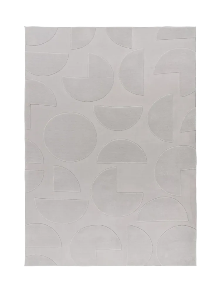 Design Teppich „Focus“ - Silver LALEE