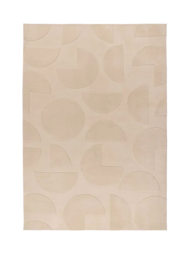 Design Teppich „Focus“ - Beige LALEE
