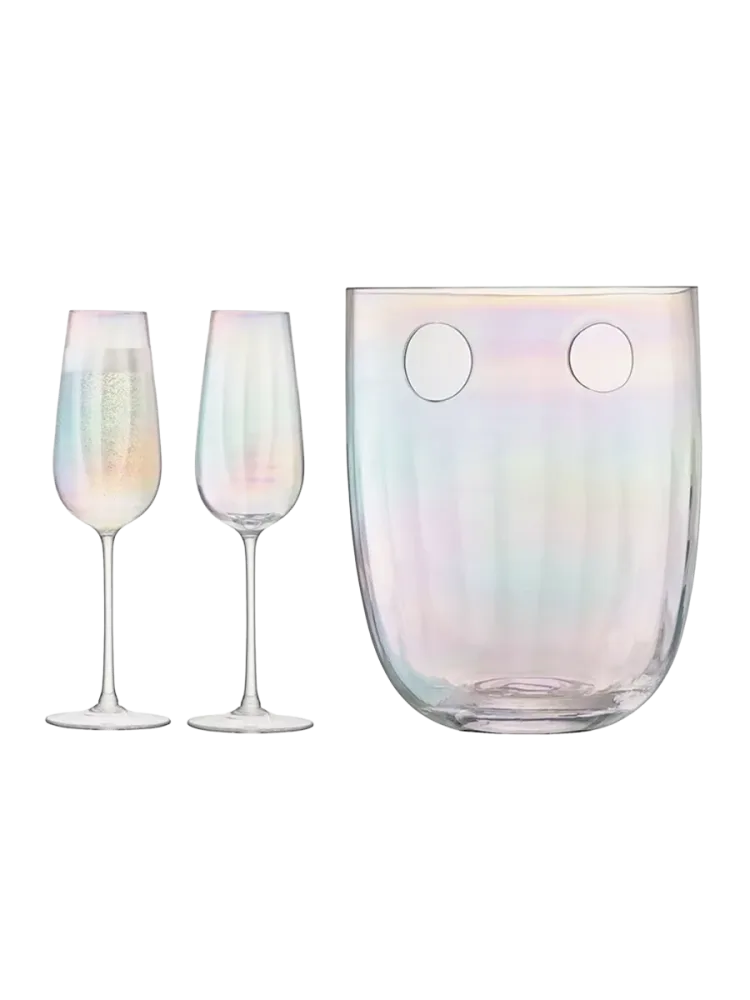 3-teiliges Champagner-Set „Pearl“ LSA International