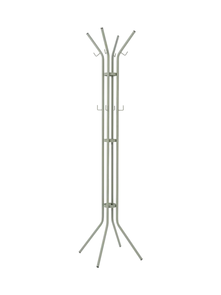 Spinder Design Kleiderständer Paros Grün Stahl 40 cm 170 cm - Kleiderständer