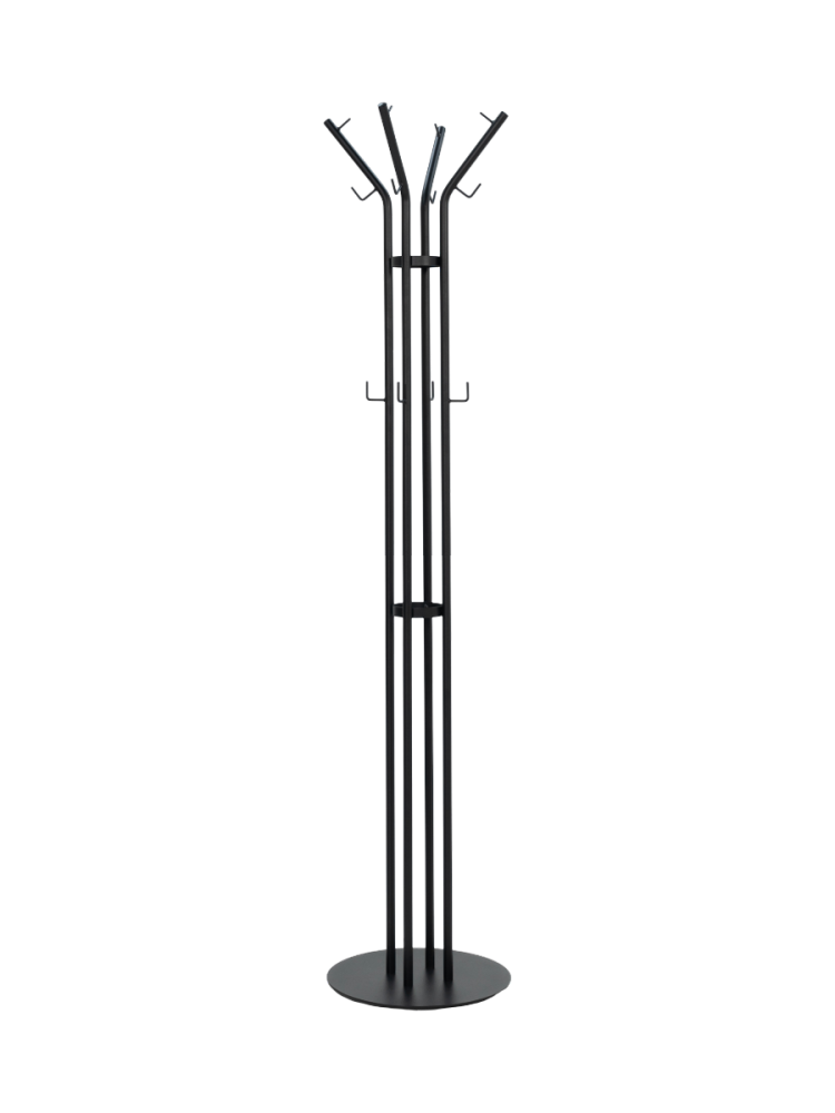 Spinder Design Garderobe Hesta Schwarz Stahl 170 cm - Garderobe