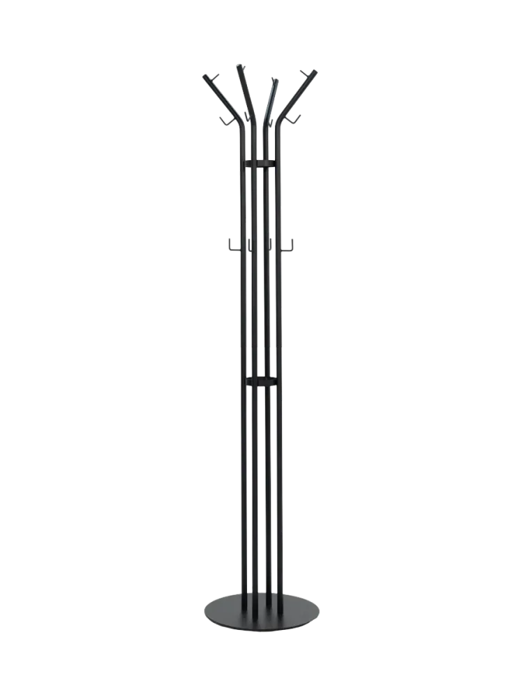 Spinder Design Garderobe Hesta Schwarz Stahl 170 cm - Garderobe