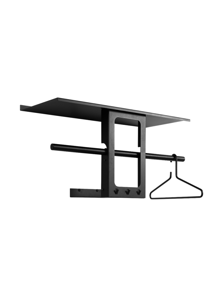 Spinder Design Garderobe Skadi Schwarz Stahl 35.5 cm - Garderobe