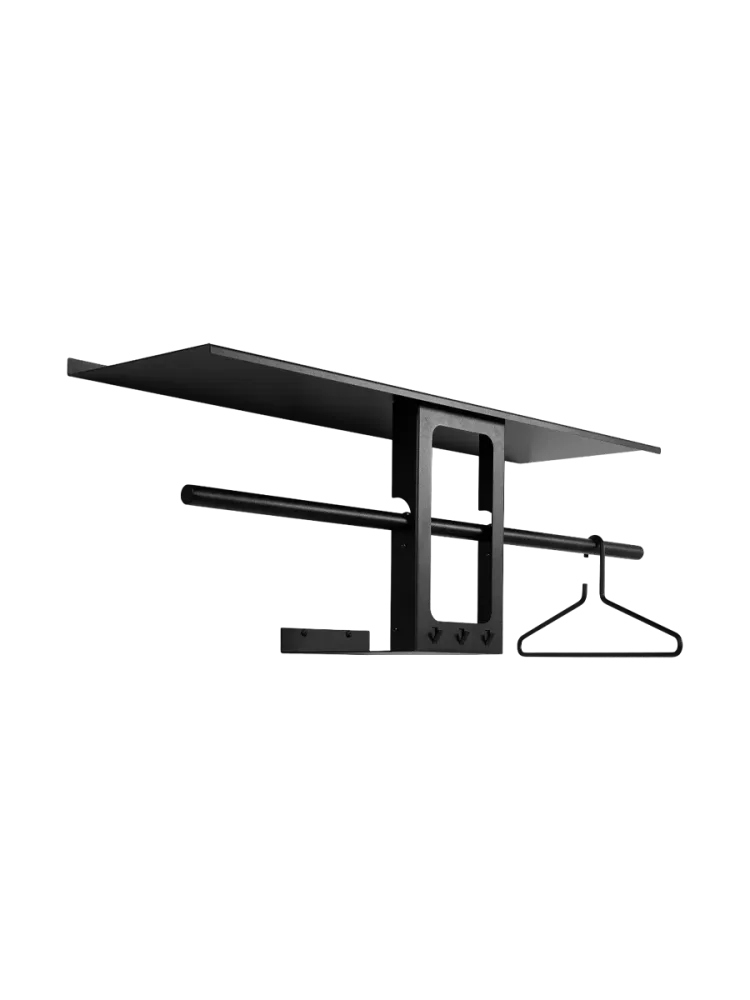 Spinder Design Garderobe Skadi Schwarz Stahl 35.5 cm - Garderobe
