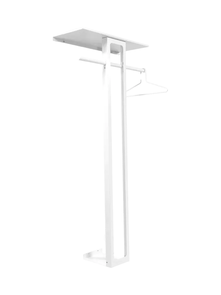 Spinder Design Garderobe Skadi Weiss Stahl 160 cm - Garderobe