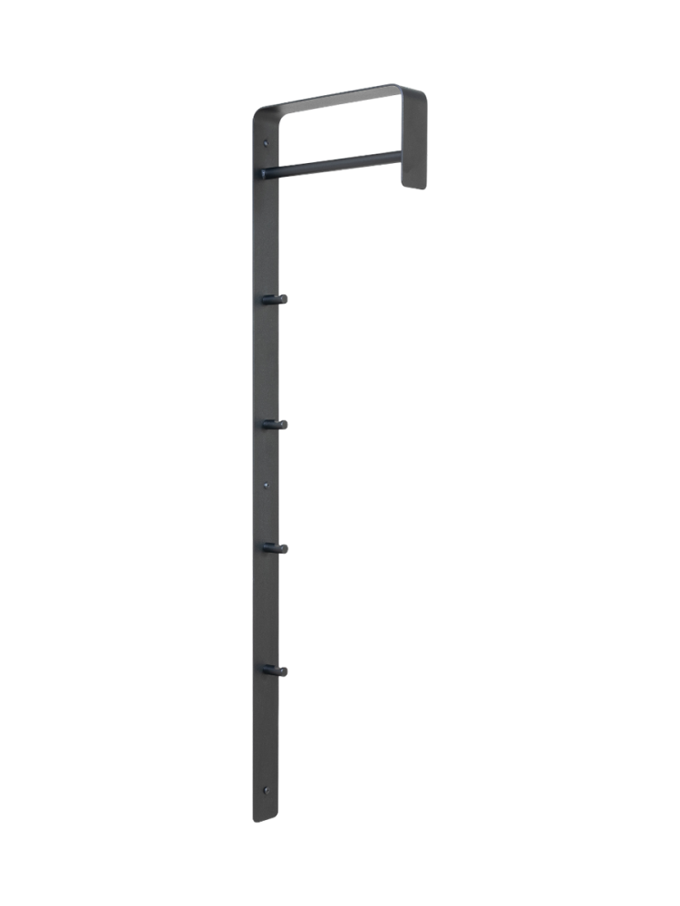 Spinder Design Garderobe Skadi Schwarz Stahl 115 cm - Garderobe
