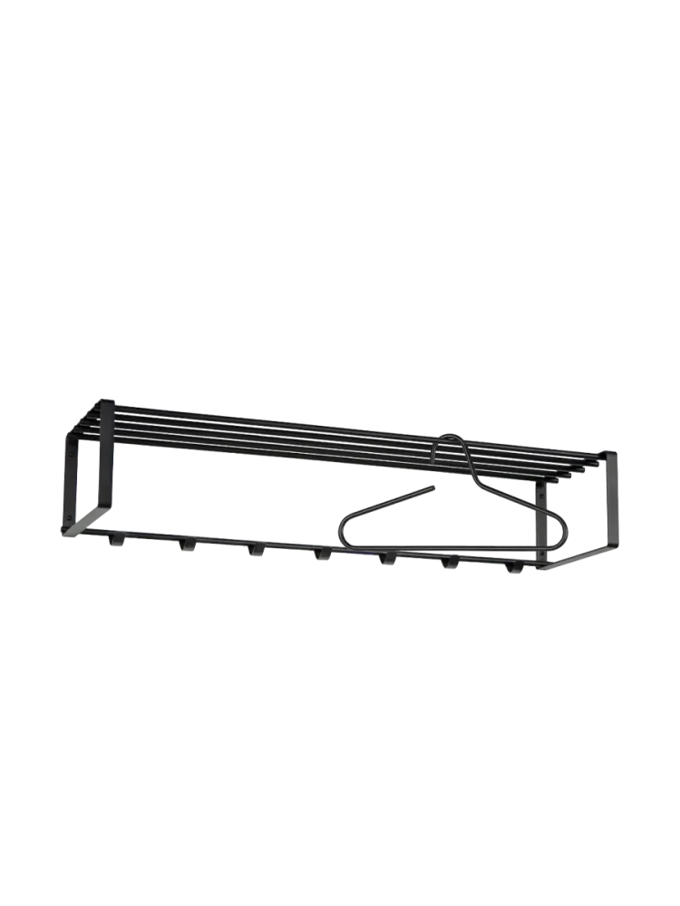 Spinder Design Garderobe Hesta Schwarz Stahl 19 cm - Garderobe