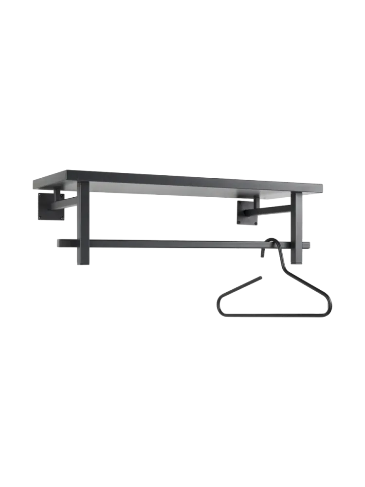 Spinder Design Garderobe Hesta Schwarz Stahl 23 cm - Garderobe