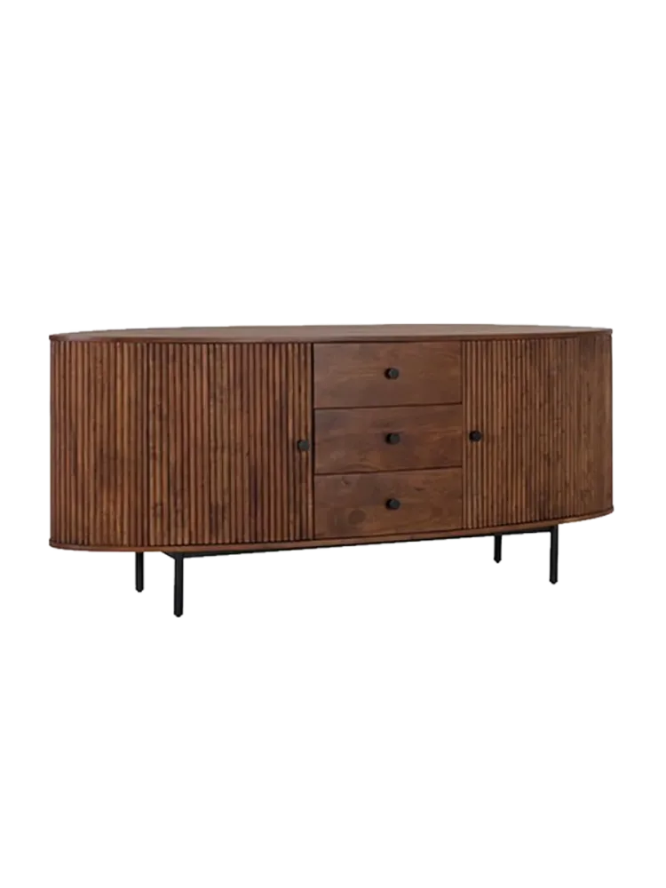 Massives Design Sideboard „Ludhiana“, 180 x 75 cm Giner & Colomer