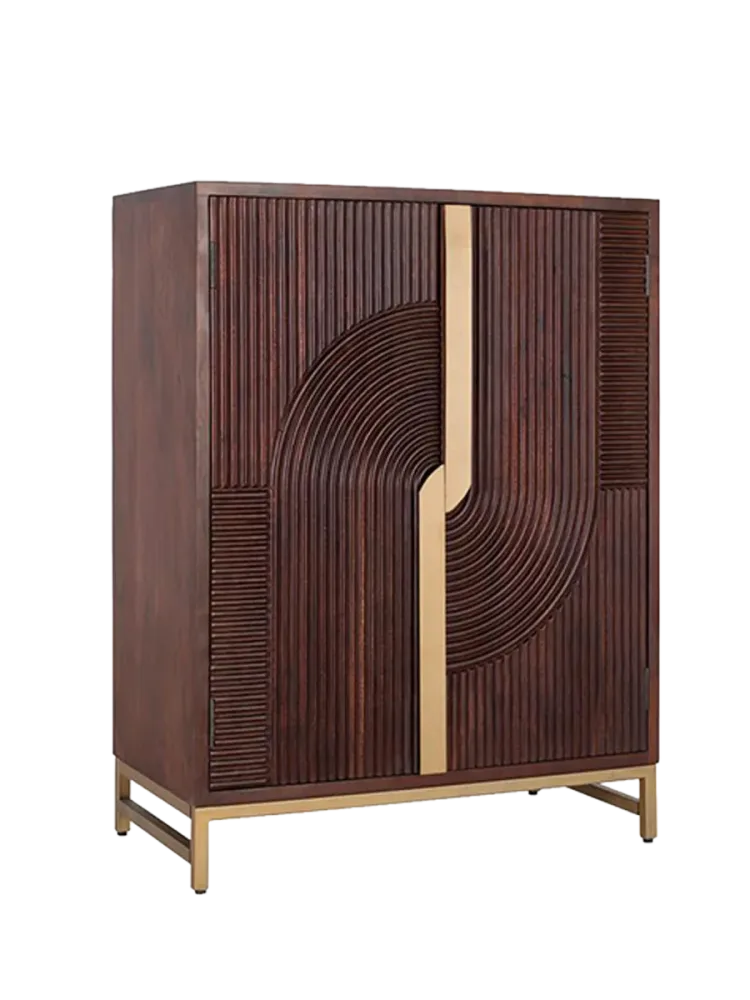 Massive Barschrank „Arco“ mit 3D-Effekt Giner & Colomer