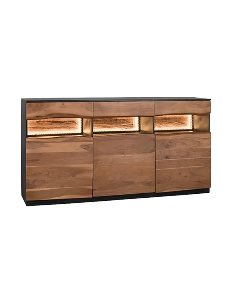 Massives Sideboard „Imphal“ mit Innenbeleuchtung Giner & Colomer