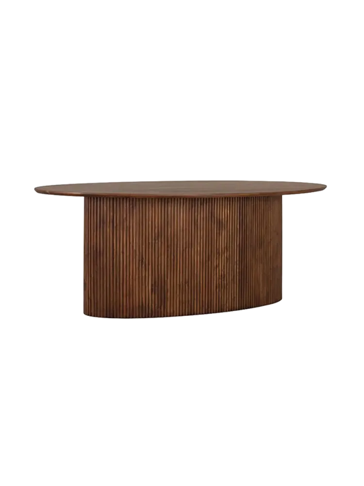 Ovaler Design Esstisch „Ludhiana“, 200 x 110 cm Giner & Colomer