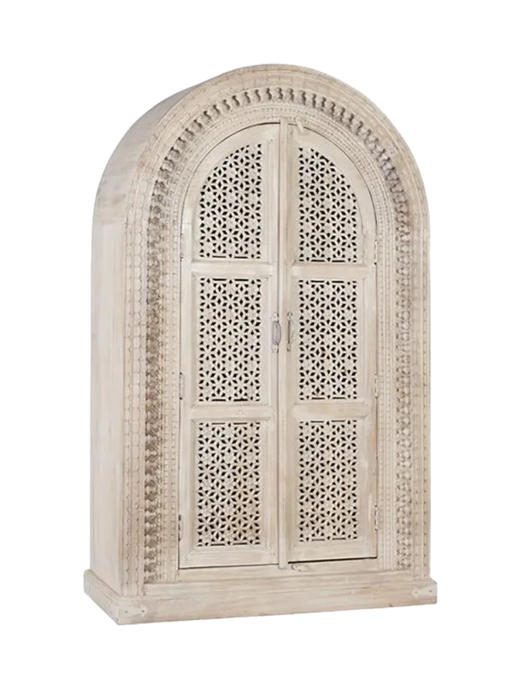 Handgefertigter, massiver Schrank „Bhopal“ 180 x 110 cm Giner & Colomer