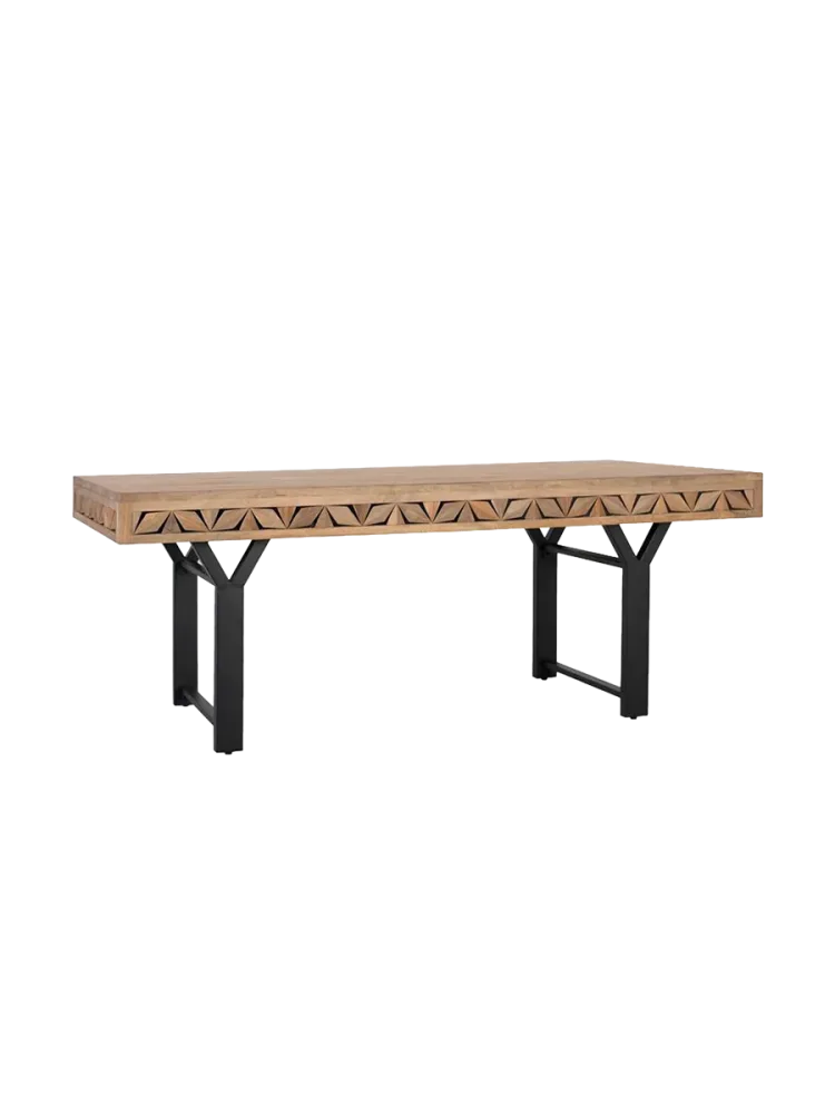 Massiver Design Esstisch „Mysore“ 200 x 100 cm Giner & Colomer