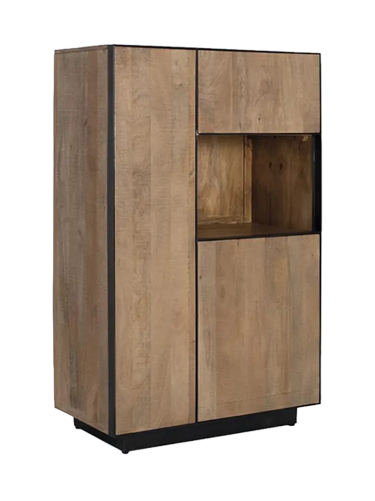 Massives Highboard „Babil“ Giner & Colomer