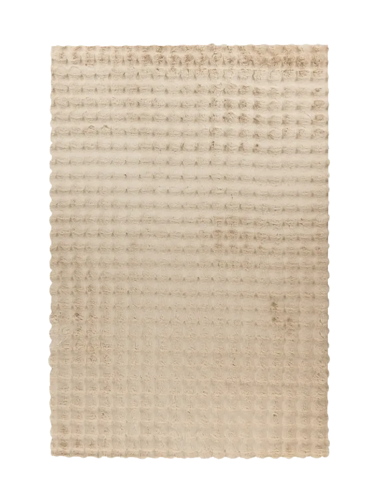 Hochwertiger Hochflor Design Teppich „Harmony 800“ - Beige LALEE