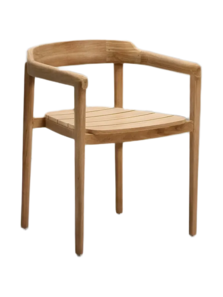 Premium In-/Outdoor Stuhl „Icara“ mit Armlehnen Kave Home