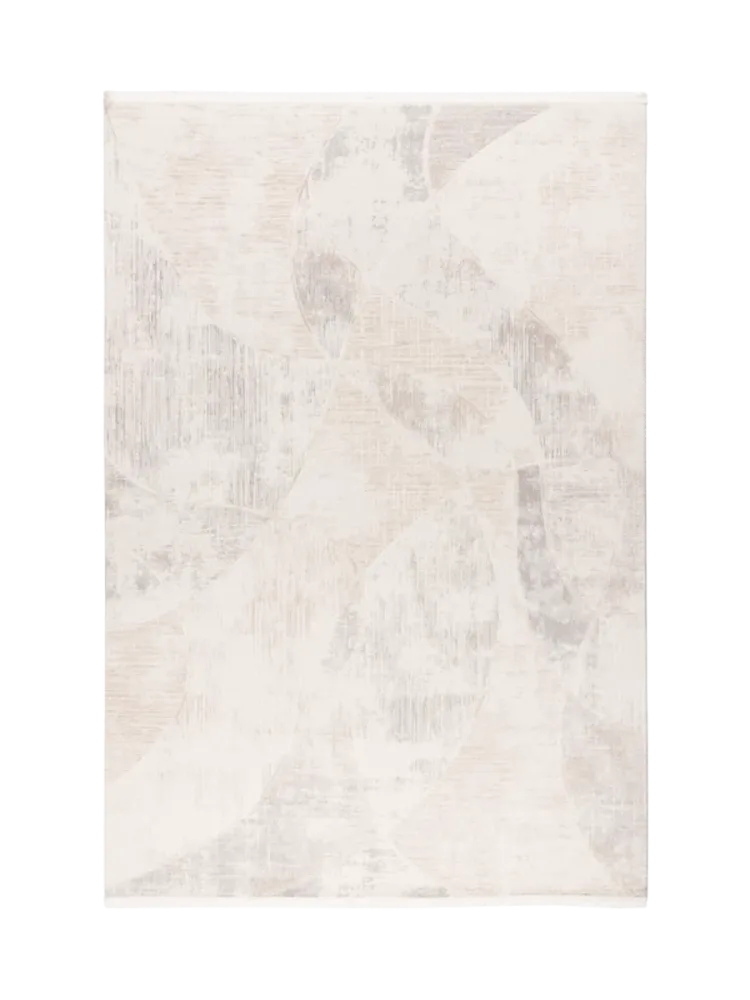 Hochwertiger Designer Teppich „Jardin 703“, Beige/Silver PIERRE CARDIN