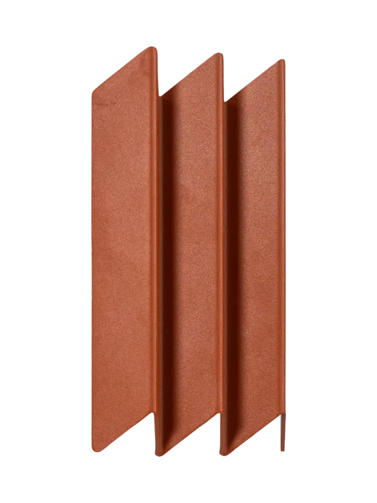 Spinder Design Garderobenleiste Pallis Braun Stahl 20.7 cm - Farbe: rostbraun - Garderobenleiste