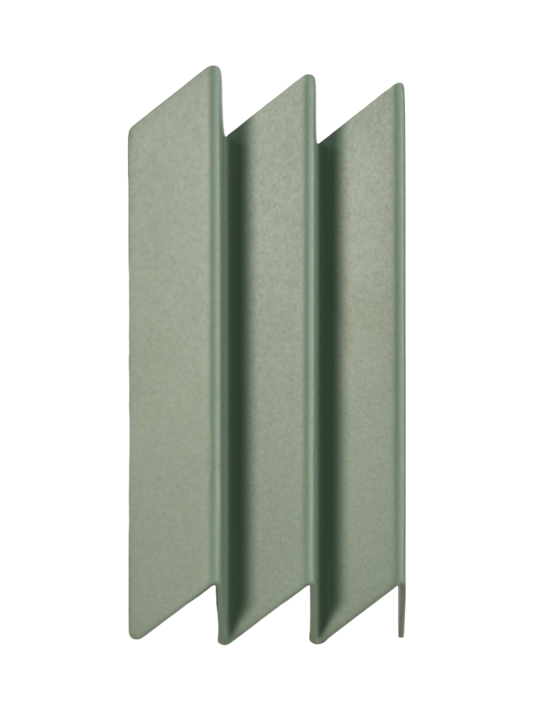 Spinder Design Garderobenleiste Pallis Grün Stahl 20.7 cm - Farbe: Dusty Green - Garderobenleiste
