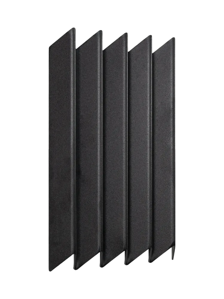 Spinder Design Garderobenleiste Pallis Schwarz Stahl 41.8 cm - Garderobenleiste