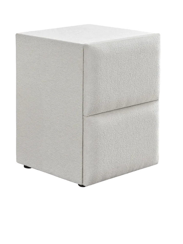 Premium Boxspringbett „Lucas“ inkl. Matratze & Topper Weiss  140 x 200 cm BEDS SUPPLY