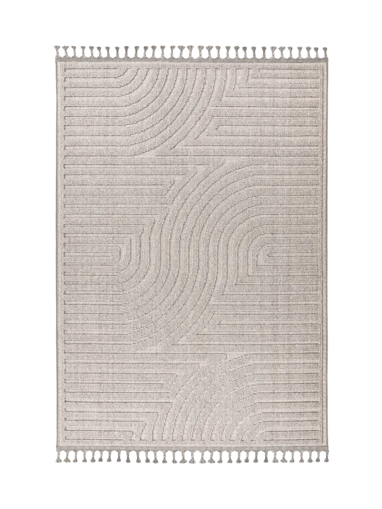 Design Teppich „Luxor 302“ - Silver LALEE