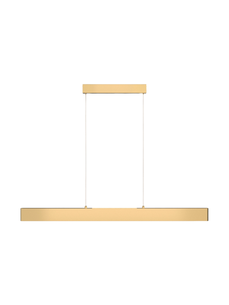 Hängeleuchte Step Goldfarben Max. 30 Watt 118,5/4/8 cm  