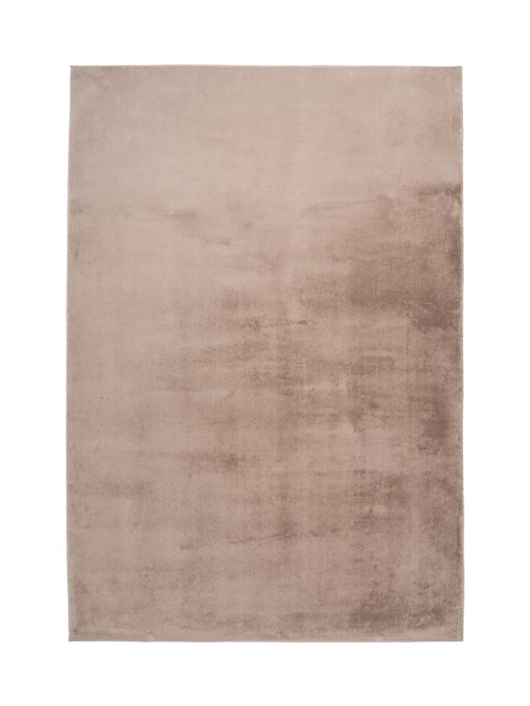Hochwertiger Hochflor Design Teppich „Paradise 400“ - Taupe LALEE