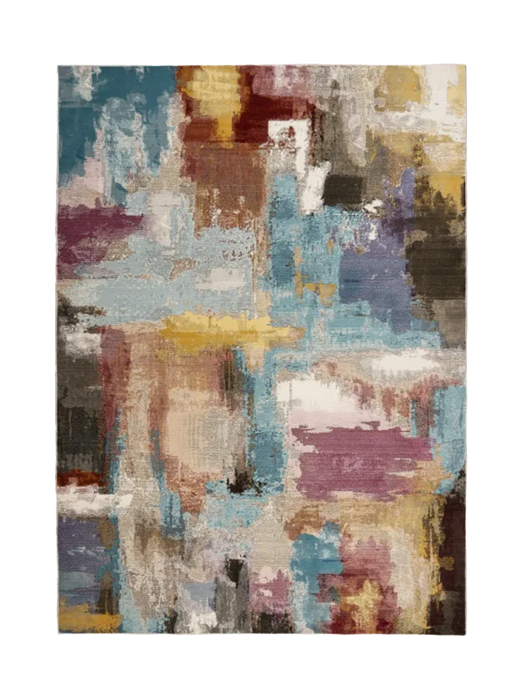 Design Teppich „Picasso 598“ - Multicolor 120 x 170 cm LALEE