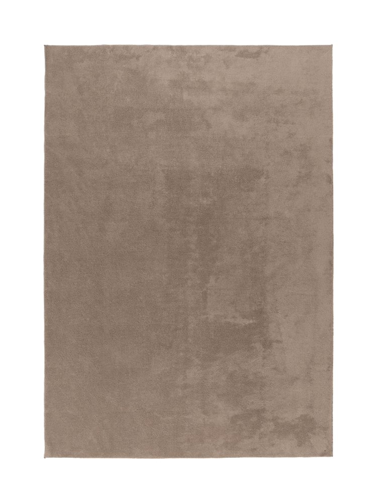 Waschbarer Design Teppich „Relax“ - Taupe LALEE